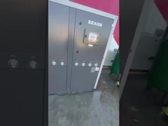 40 toneladas refrigerado por aire tipo rollo refrigerador de agua 144KW sistema industrial refrigerado por aire para la máquina de extrusión