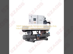 Refrigeración de alta capacidad de 150 HP para necesidades industriales de servicio pesado Unidad enfriadora refrigerada por agua