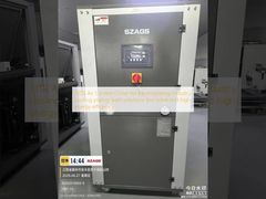 10TR Chiller refrigerado por aire para la industria del electroplacado soluciones de baño de refrigeración de chapa baja en ruido y alta eficiencia energética