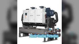 Enfriador de tornillo 100HP Enfriador de molde de extrusión de plástico