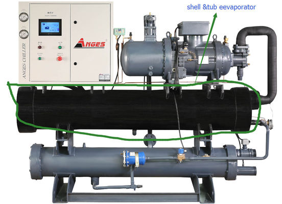 comprar Sistema integrado de enfriador industrial de 120 toneladas 120hp online manufacture