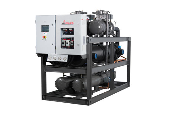 comprar Máquina industrial del refrigerador de agua del CE 150HP del refrigerador del tornillo del agua ISO9001 online manufacture