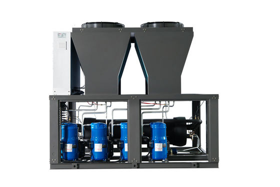 comprar Enfriador de 50 HP, enfriador de agua Industrial refrigerado por aire de 50 toneladas para máquina de moldeo por inyección, enfriador de voluta refrigerado por aire Modular online manufacture