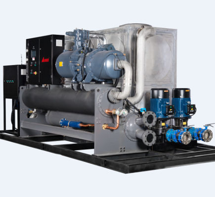 comprar Chiller de tornillo refrigerado con agua de 85 hp para moho de plástico online manufacture