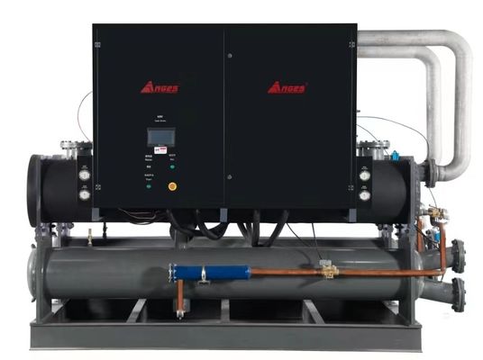 comprar Sistema integrado de refrigeración de agua industrial de 120 CV Tipo de tornillo semieermético online manufacture