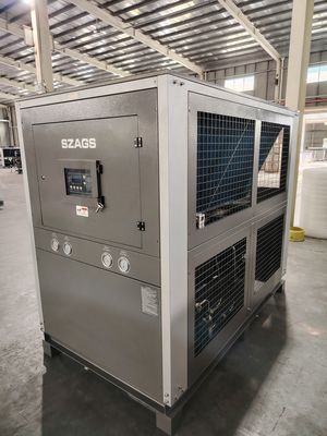comprar R134a Refrigerante de refrigeración industrial 110-480V Tipo de evaporador de concha y tubo de tensión online manufacture