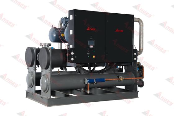 comprar Refrigerador industrial de 100 toneladas refrigerado con agua con semi-tornos diseñado específicamente para la industria del moldeado por inyección de plásticos online manufacture