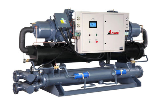 comprar Frigorífico de tornillo refrigerado por agua de 100 HP para equipos de refrigeración industrial Fabricante directo para máquina de inyección online manufacture