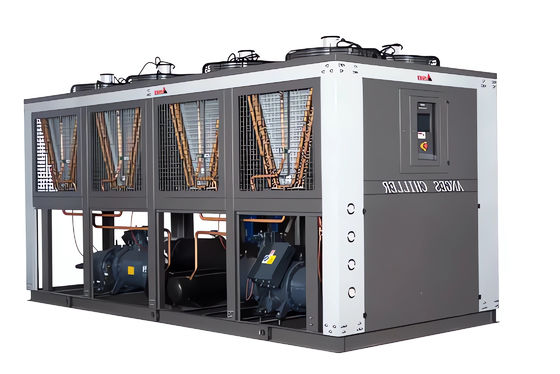 comprar 120TR Chiller a tornillo industrial refrigerado por aire Sistema de enfriamiento industrial para máquinas de inyección online manufacture