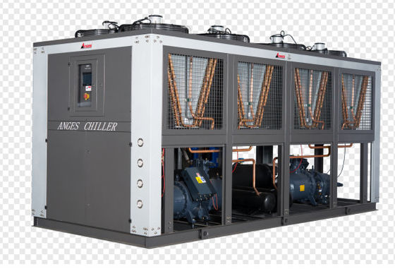 comprar 150HP industrial refrigerado por aire para el enfriamiento de tornillos para la máquina de película soplada y la línea de botellas de PET online manufacture