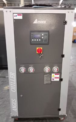 comprar 46.2KW refrigerado por aire, tubo de cobre de rodillo con aletas, refrigerador de agua industrial / refrigerador de agua industrial online manufacture