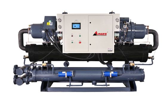 comprar Chiller de tornillo refrigerado por agua de gran capacidad de 85 toneladas para máquinas de moldeo por inyección de caucho online manufacture
