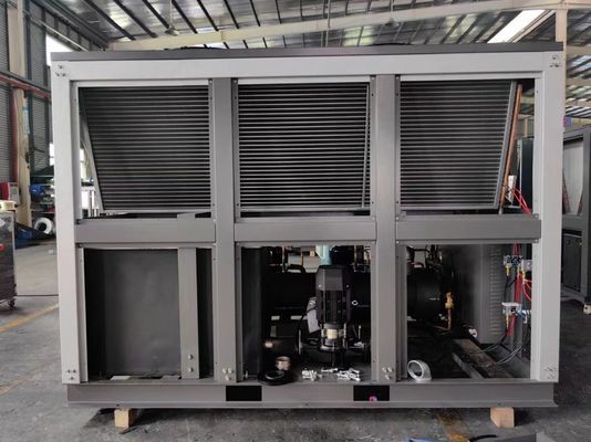comprar Chiller de agua industrial refrigerado por aire de 50 toneladas con cuatro compresores para máquina de moldeo por inyección online manufacture