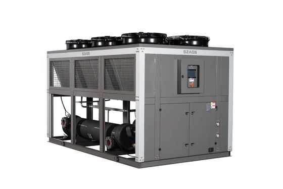 comprar Refrigerador de tornillo refrigerado por aire de alta eficiencia de 100 CV con doble compresor CE ISO9001 online manufacture