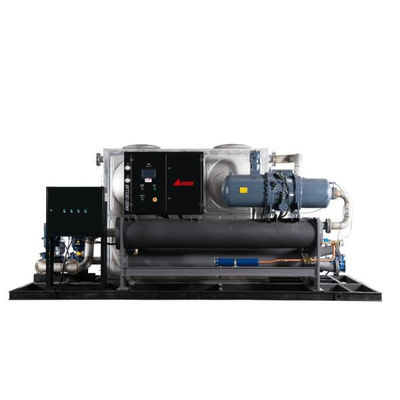 comprar Chiller de tornillo refrigerado con agua con temperatura ambiente -30C- 35C y controlador PLC 373.9KW Capacidad de enfriamiento online manufacture