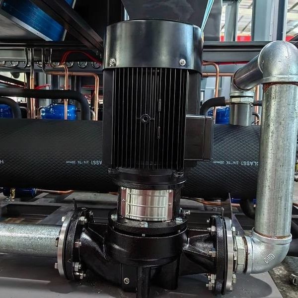 25hp 22 toneladas refrigerado por agua Chiller industrial central de agua Chiller de desplazamiento