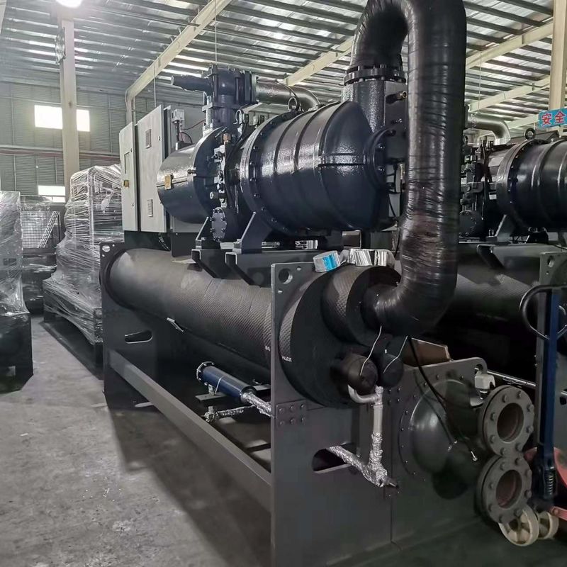 Refrigerador de agua industrial de 60 CV Sistema integrado de refrigeración por agua Tipo de tornillo