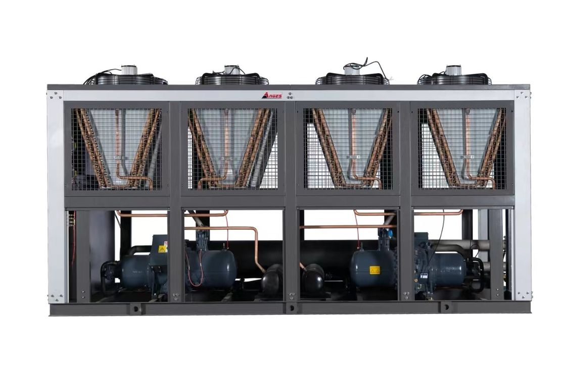 Refrigerador de agua industrial refrigerado por aire controlado por PLC con compresor de tornillo para un control preciso del enfriamiento