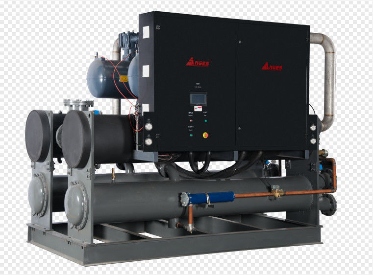 Chiller de tornillo refrigerado con agua de 100 HP Proceso industrial Chiller de agua para impresión y línea de laminación de película BOPP