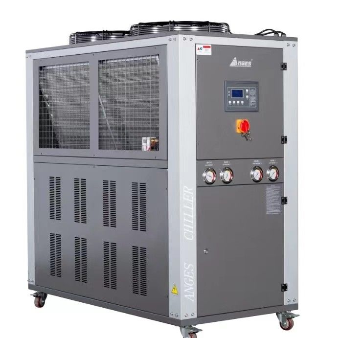 5HP refrigerado por aire refrigerador de rollo de proceso industrial refrigeradores de aire para la impresión y línea de laminado de película BOPP