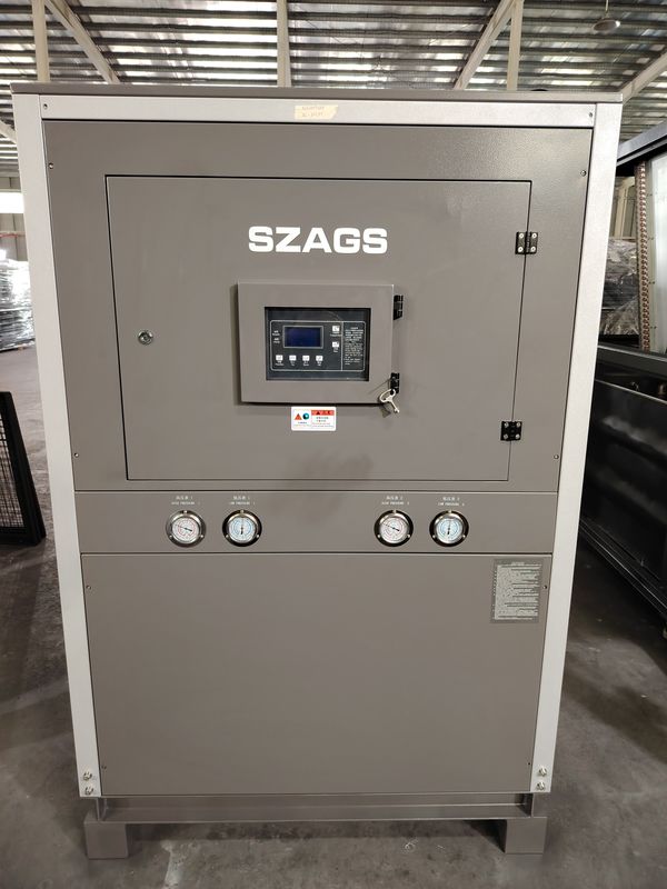 20 HP Chiller refrigerado por aire. Unidad de refrigeración industrial. Ahorro de energía. Para moldeo por inyección.