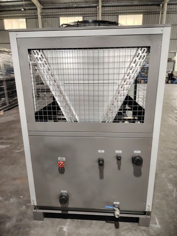 20 HP Chiller refrigerado por aire. Unidad de refrigeración industrial. Ahorro de energía. Para moldeo por inyección.
