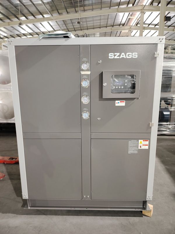 Sistema de refrigeración portátil de tipo de rollo refrigerado por aire industrial de 30 CV para procesos de inyección