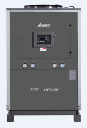 Sistema de enfriador de agua de rodaje por aire refrigerado industrial portátil de 25 CV para IMM