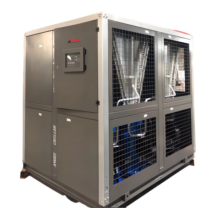 Sistema de refrigeración portátil de tipo de rollo refrigerado por aire industrial de 30 CV para procesos de inyección