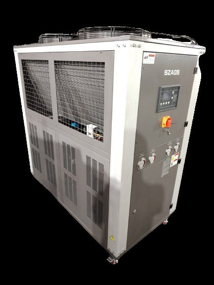 Chiller de agua industrial refrigerado por aire de 8 toneladas 23kW Chiller de tipo de rollo de glicol Suministro de fábrica
