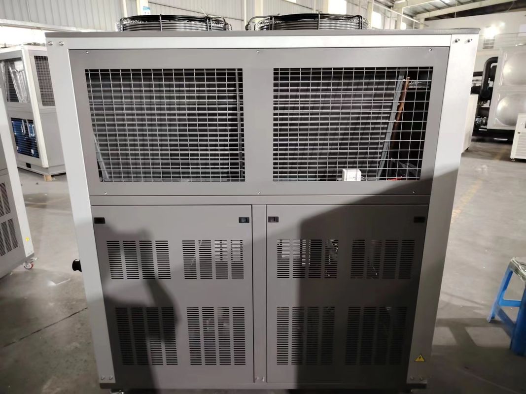 Chiller de agua industrial refrigerado por aire de 8 toneladas 23kW Chiller de tipo de rollo de glicol Suministro de fábrica