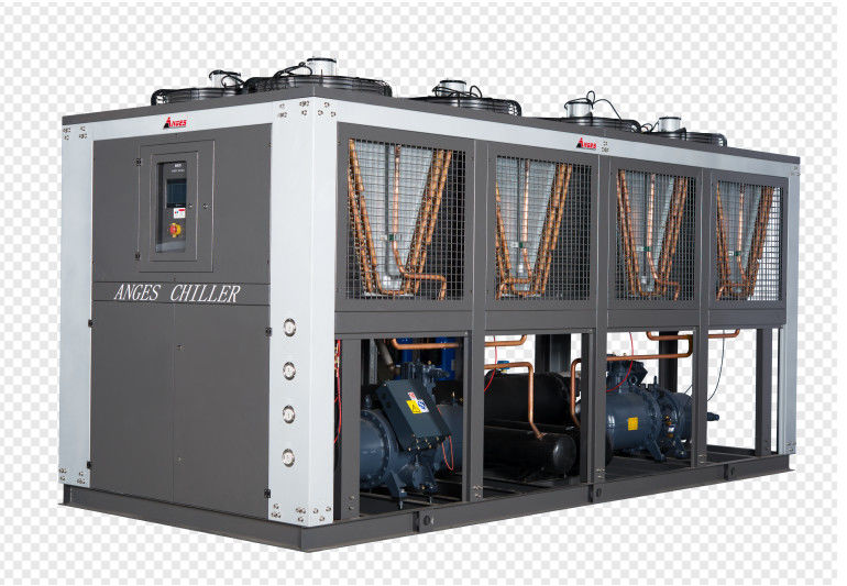 Unidad de refrigeración industrial portátil de 100 CV Tipo de tornillo semihermético