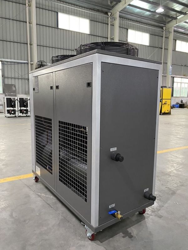 Chiller de agua industrial refrigerado por aire de 5 toneladas 18kW tipo de rollo de glicol China suministro de fábrica