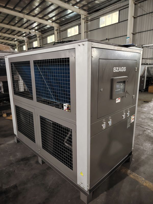Chiller de glicol de 20 CV de 72 kW tipo de rollo industrial refrigerado por aire