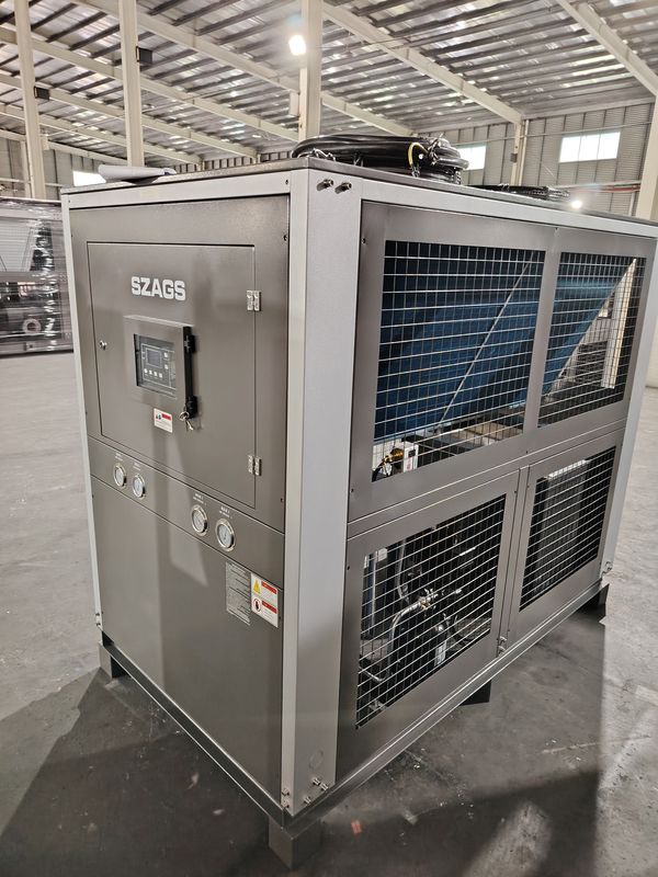 Chiller de glicol de 20 CV de 72 kW tipo de rollo industrial refrigerado por aire