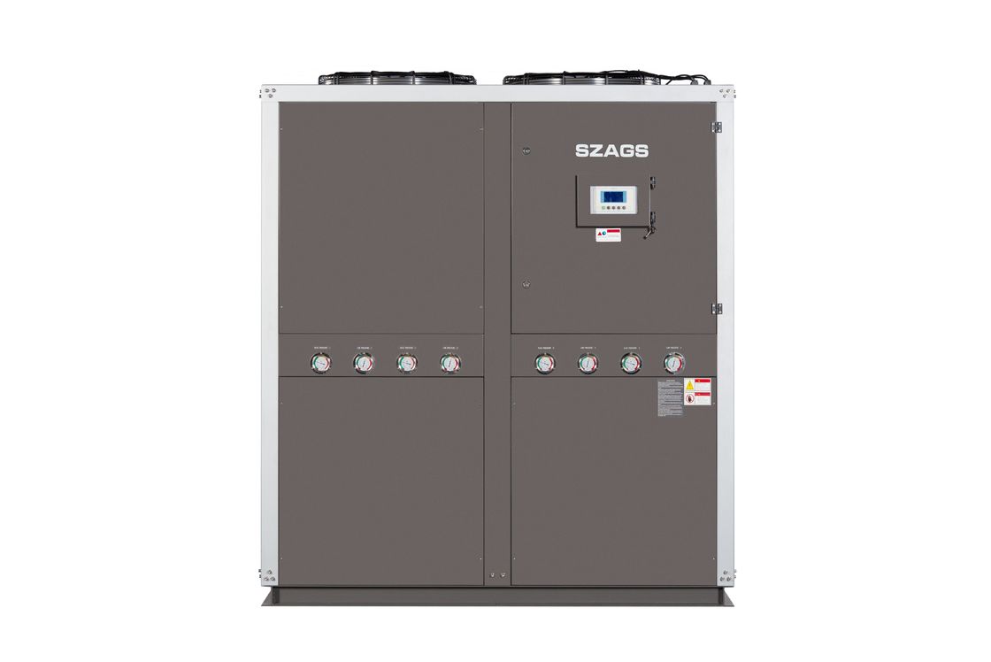 Tipo de refrigeración tubo de cobre con aletas con ruido bajo ventilador de rotor externo enfriador de agua portátil con tanque de agua de acero inoxidable