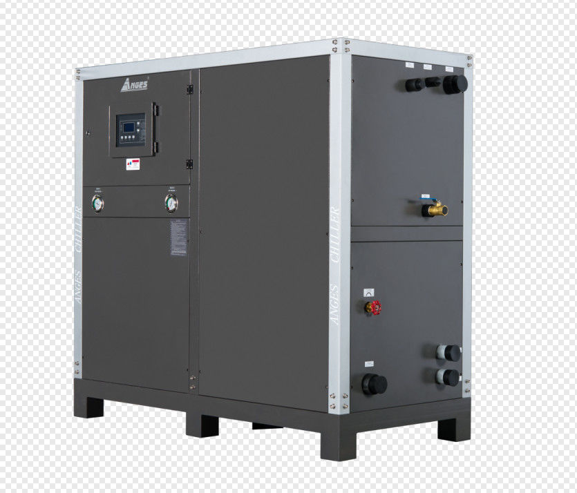 R410A Refrigerante 20HP Sistema de enfriamiento por rodaje con agua con 1 condensador de ahorro de energía para diversas industrias