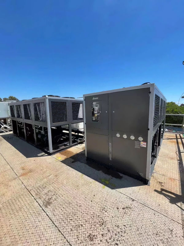 Calentador industrial a tornillo refrigerado por aire de 150 toneladas Solución de enfriamiento de alta eficiencia para máquinas de extrusión