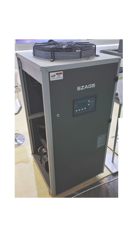 5P Micro-canal condensador refrigeradores industriales de alta eficiencia de aleación de aluminio Solución de enfriamiento sistema de enfriamiento para recipientes de reacción química refrigerante respetuoso con el medio ambiente