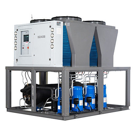 Enfriador de 50 HP, enfriador de agua Industrial refrigerado por aire de 50 toneladas para máquina de moldeo por inyección, enfriador de voluta refrigerado por aire Modular