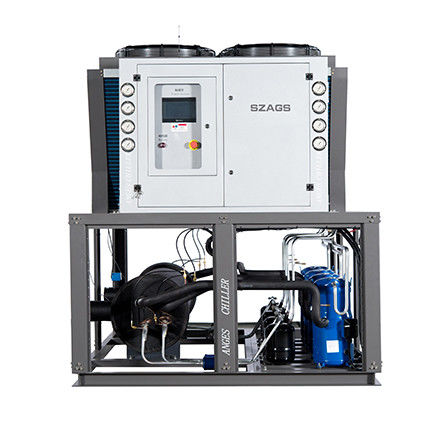 Enfriador de 50 HP, enfriador de agua Industrial refrigerado por aire de 50 toneladas para máquina de moldeo por inyección, enfriador de voluta refrigerado por aire Modular
