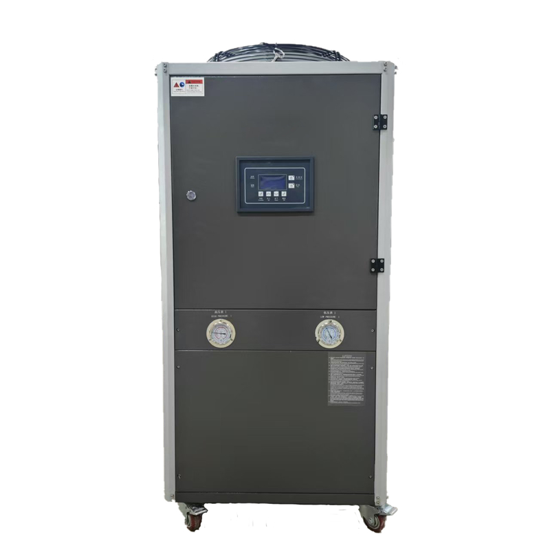 Chiller con enfriamiento por aire industrial de 3 HP Chiller portátil de glicol de 8,9 kW para máquina de moldeo por inyección