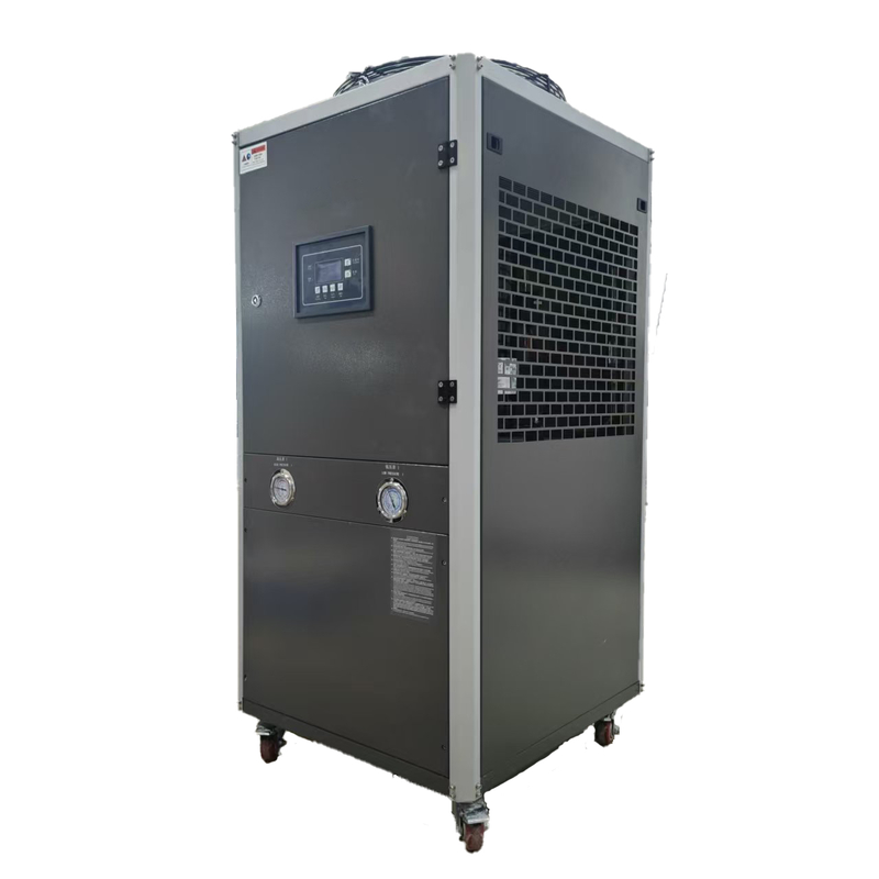 Chiller con enfriamiento por aire industrial de 3 HP Chiller portátil de glicol de 8,9 kW para máquina de moldeo por inyección