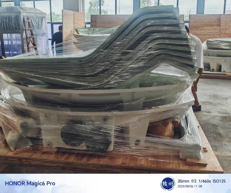 150Ton cooling water tower is used to cool production equipment and process circulating water such as reactors, steelmaking furnaces, rolling mills, extruders, paper machines, fermentation tanks