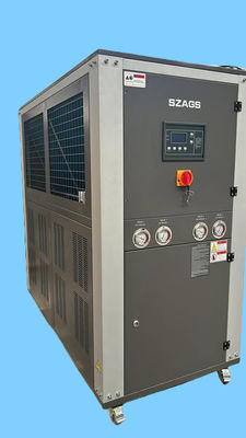 Chiller refrigerado por agua de 20 HP para la fabricación de plásticos limpio y respetuoso con el medio ambiente Sistema de agua refrigerada industrial de 20 toneladas